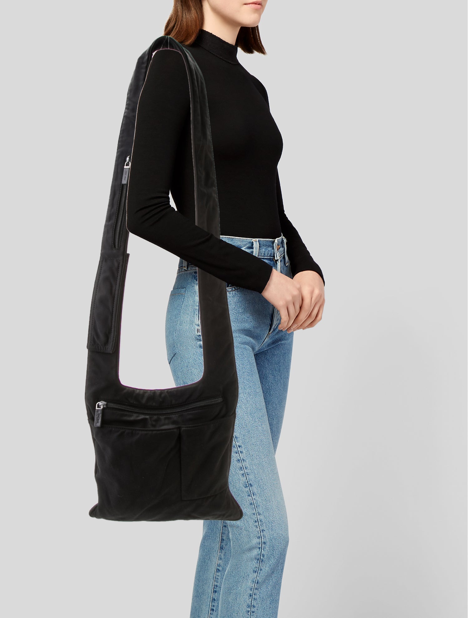 Miu Miu Nylon Messenger Bag